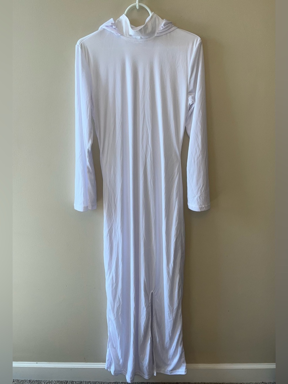 Star Wars Princess Leia White Hooded Dress with Belt Women's Size Medium 6-8
